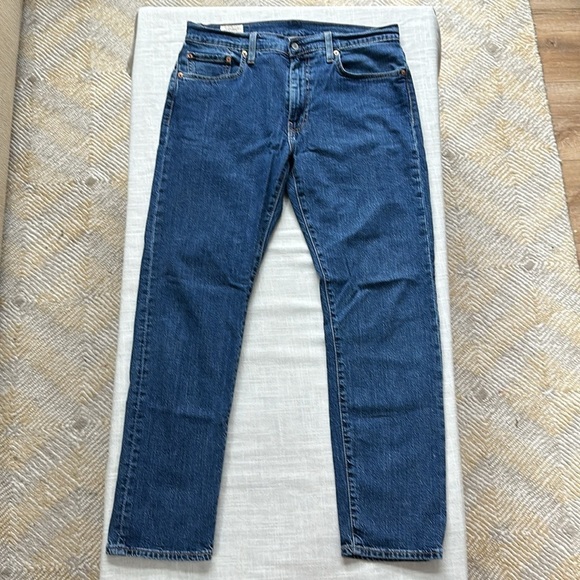 Levi's 502 Blue Denim Jeans - Picture 3 of 12